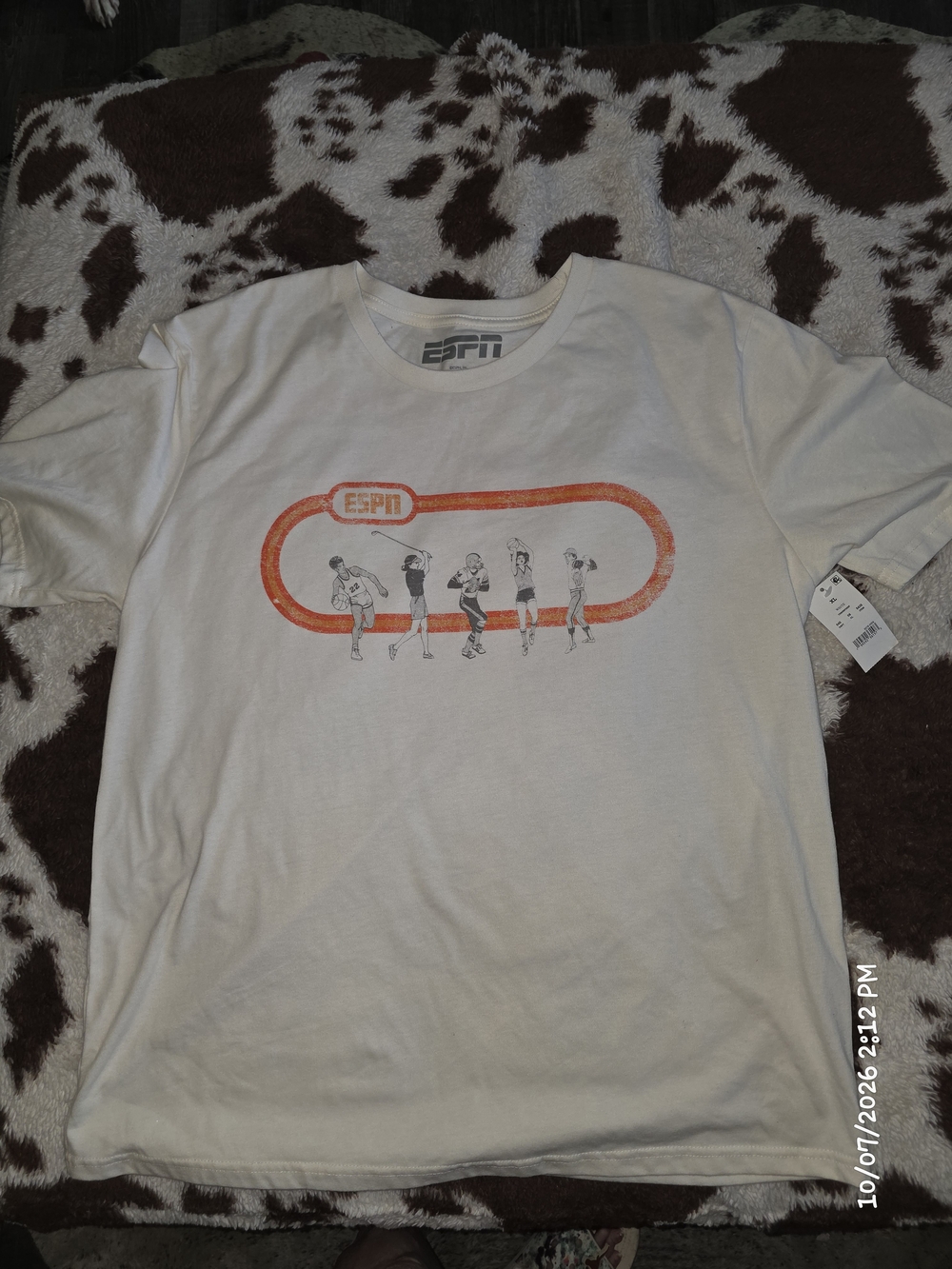 ESPN Sports Forever Men's T-Shirt NWT XL